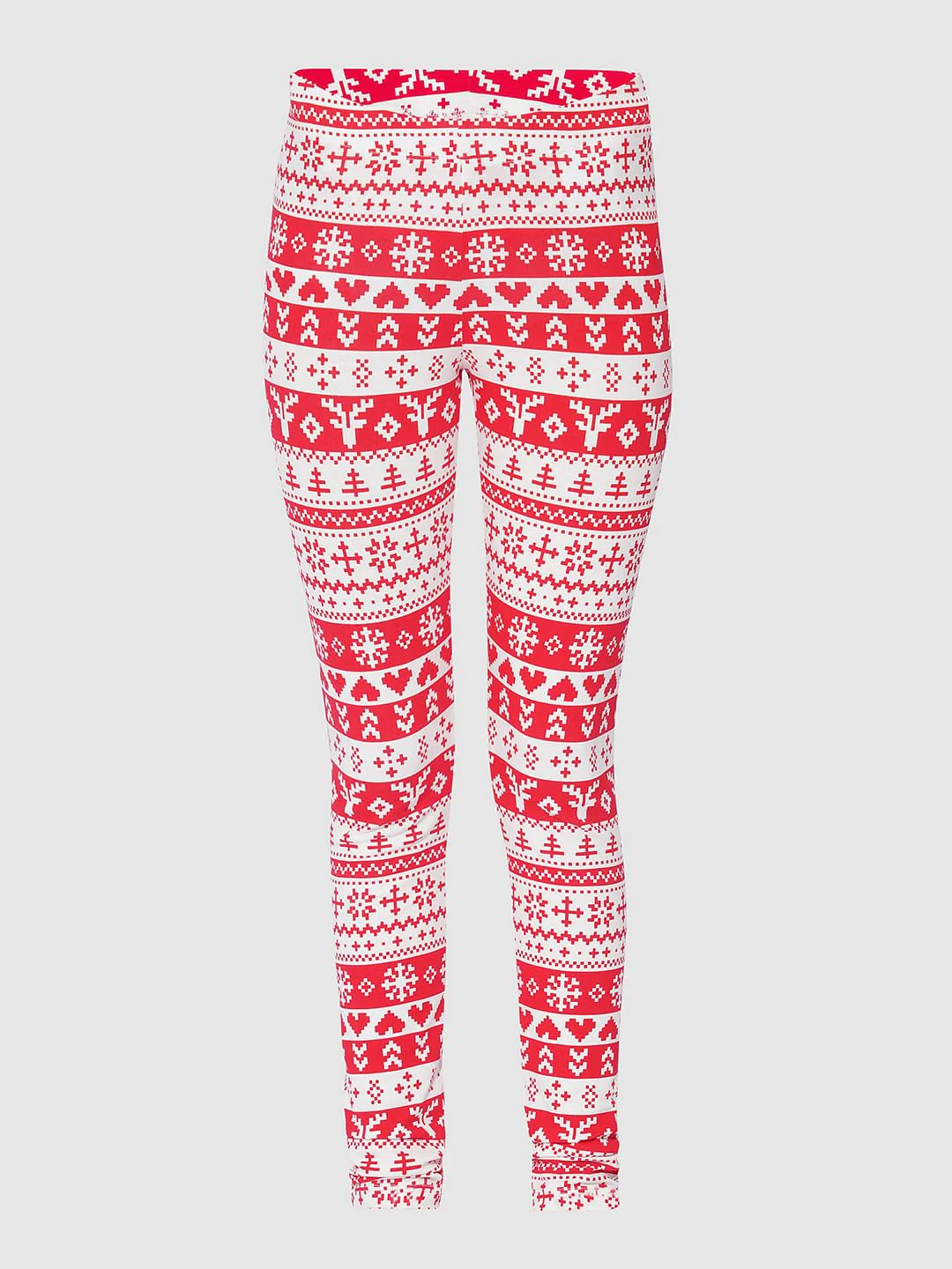 Girls Red Christmas Printed Co-Ord Set - Image 10
