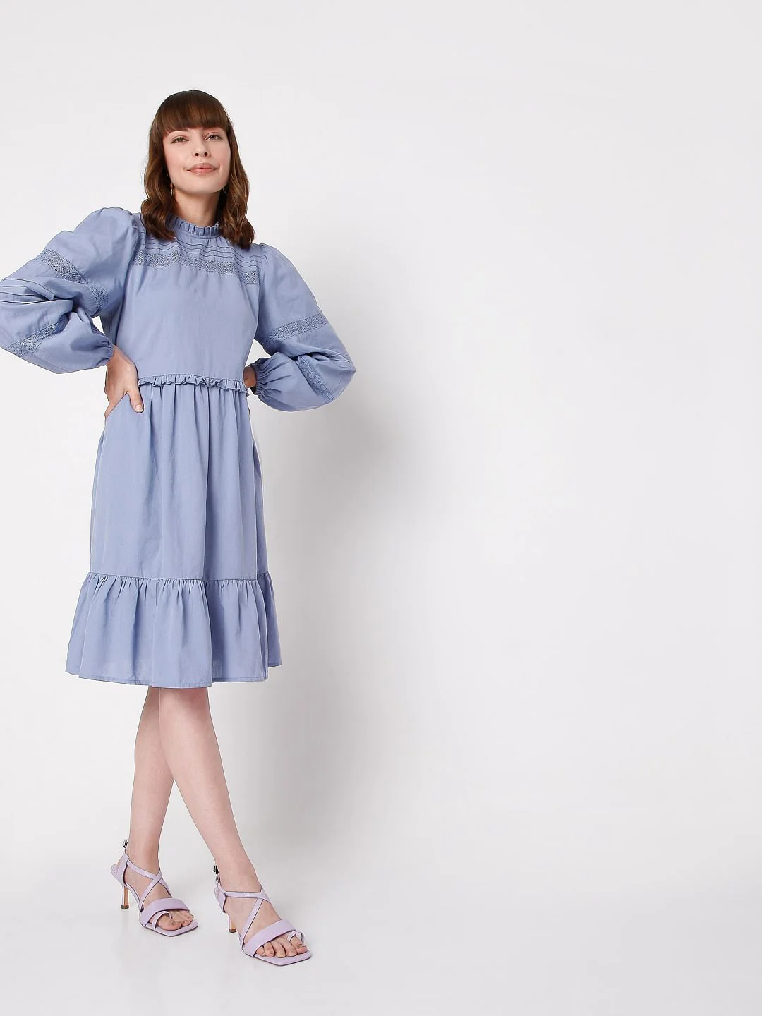 Blue Shift Dress