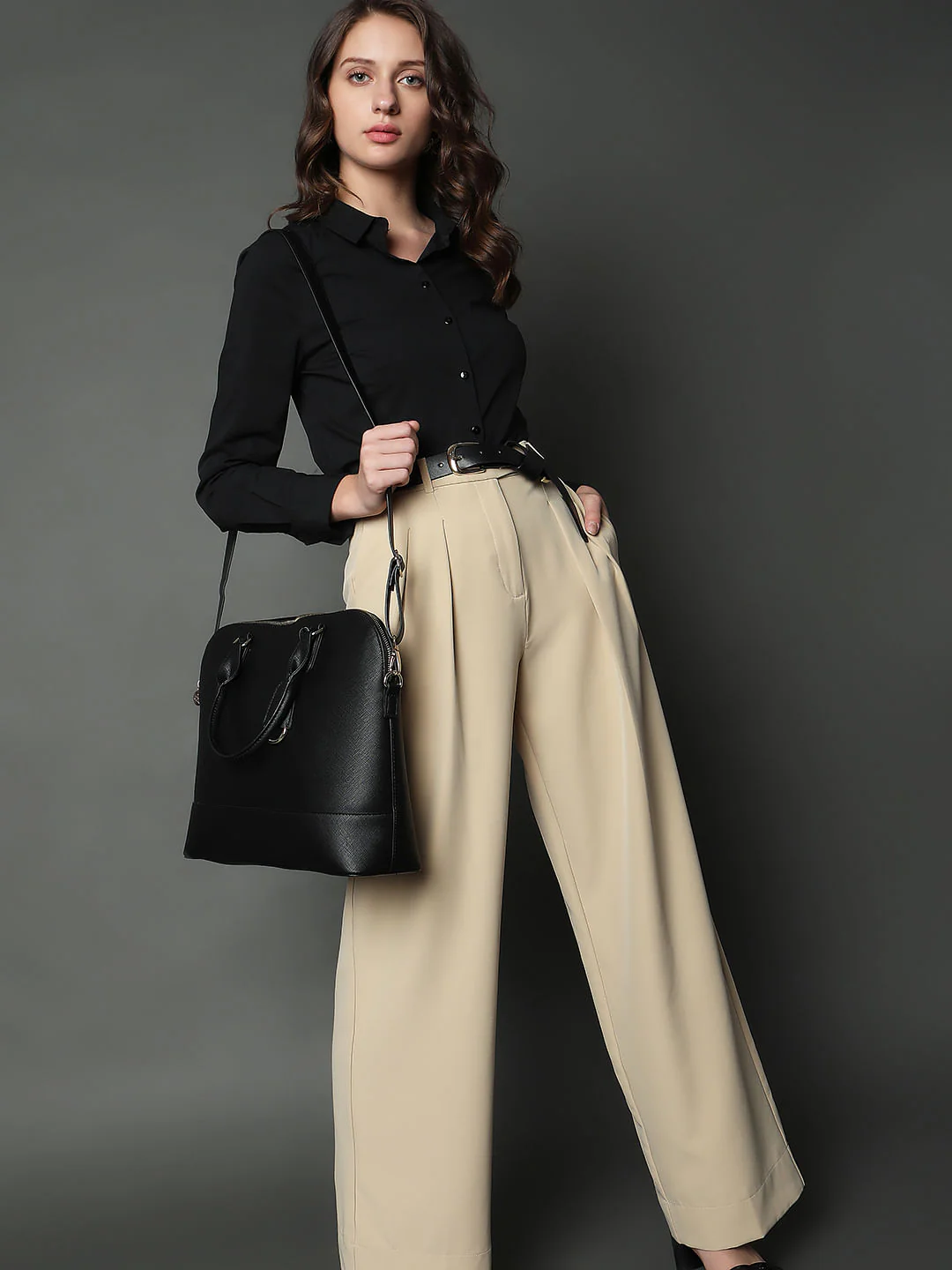 Black Oversized Handbag