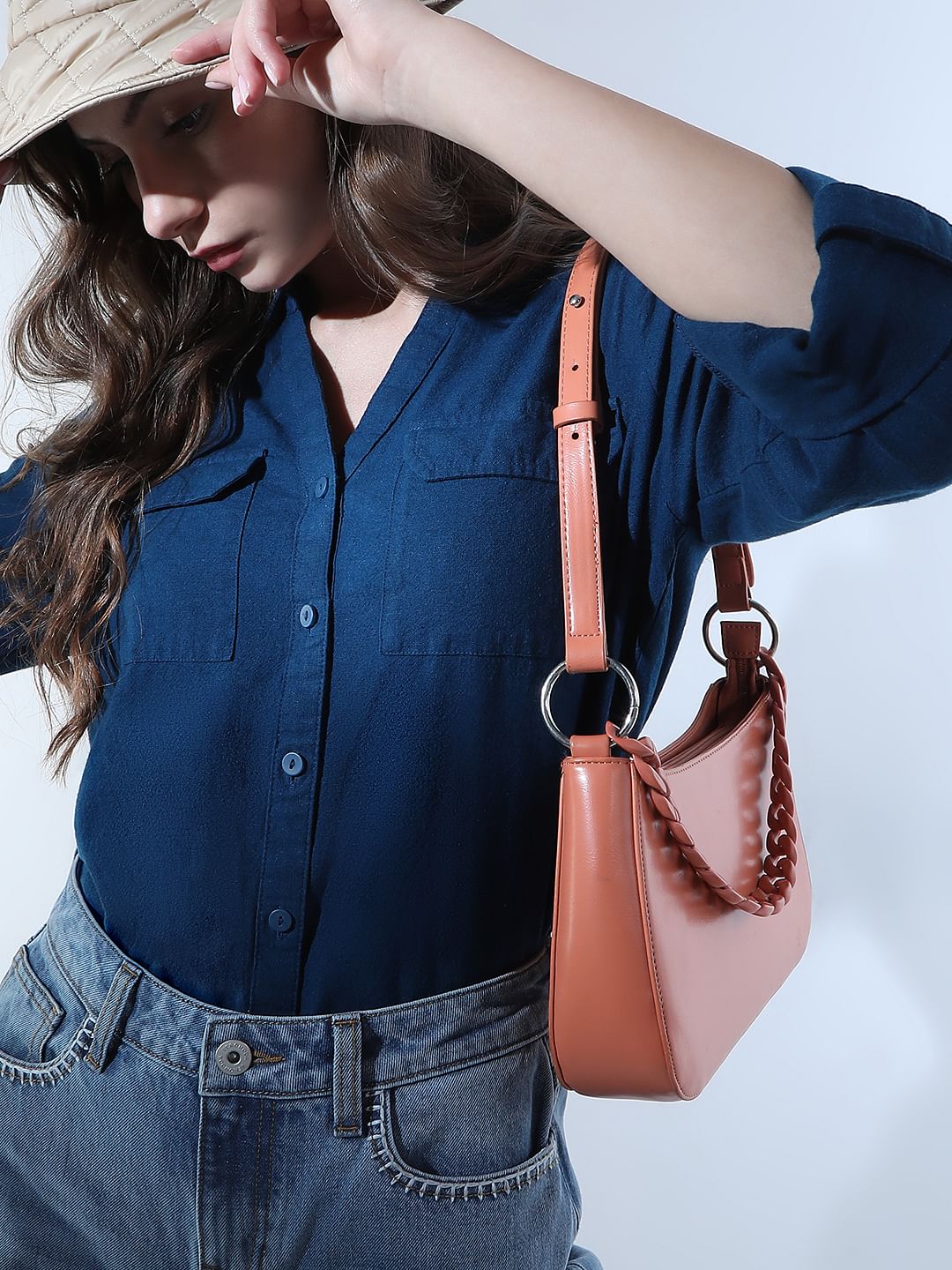 Dark Blue Linen Shirt
