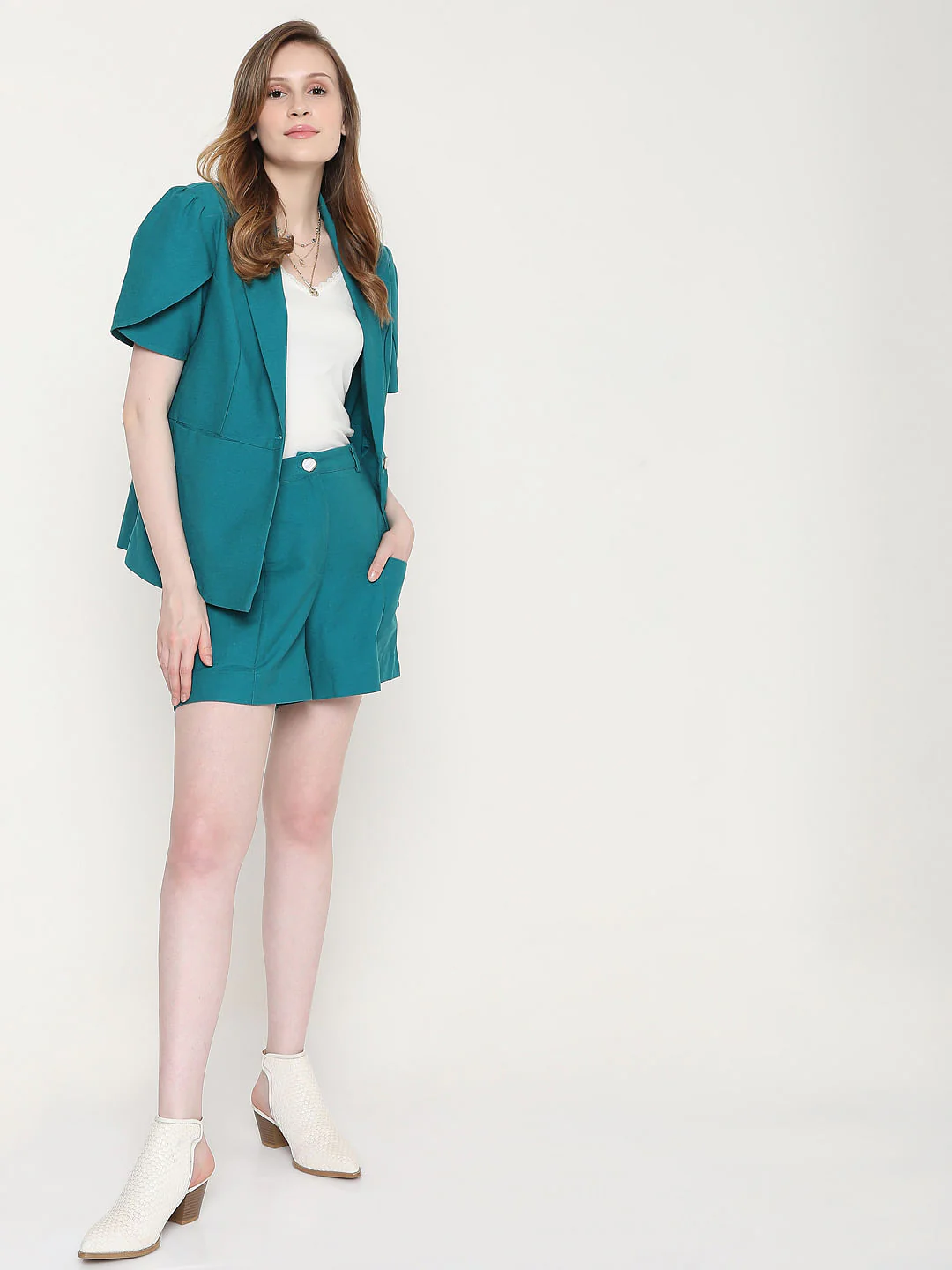 Green Co-Ord Shorts