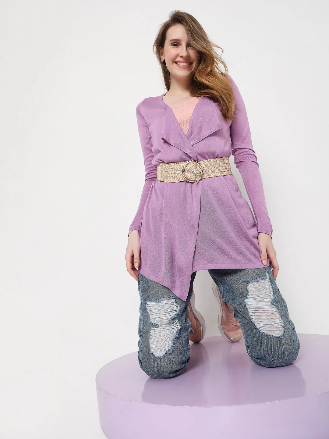 Lilac Purple Shrug