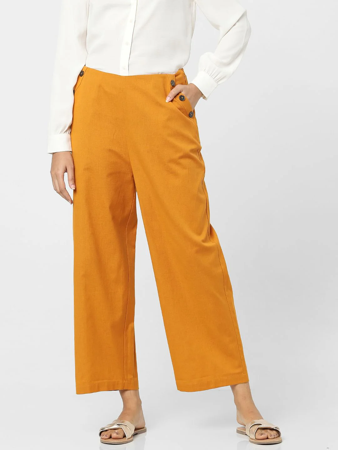 Mustard Pants