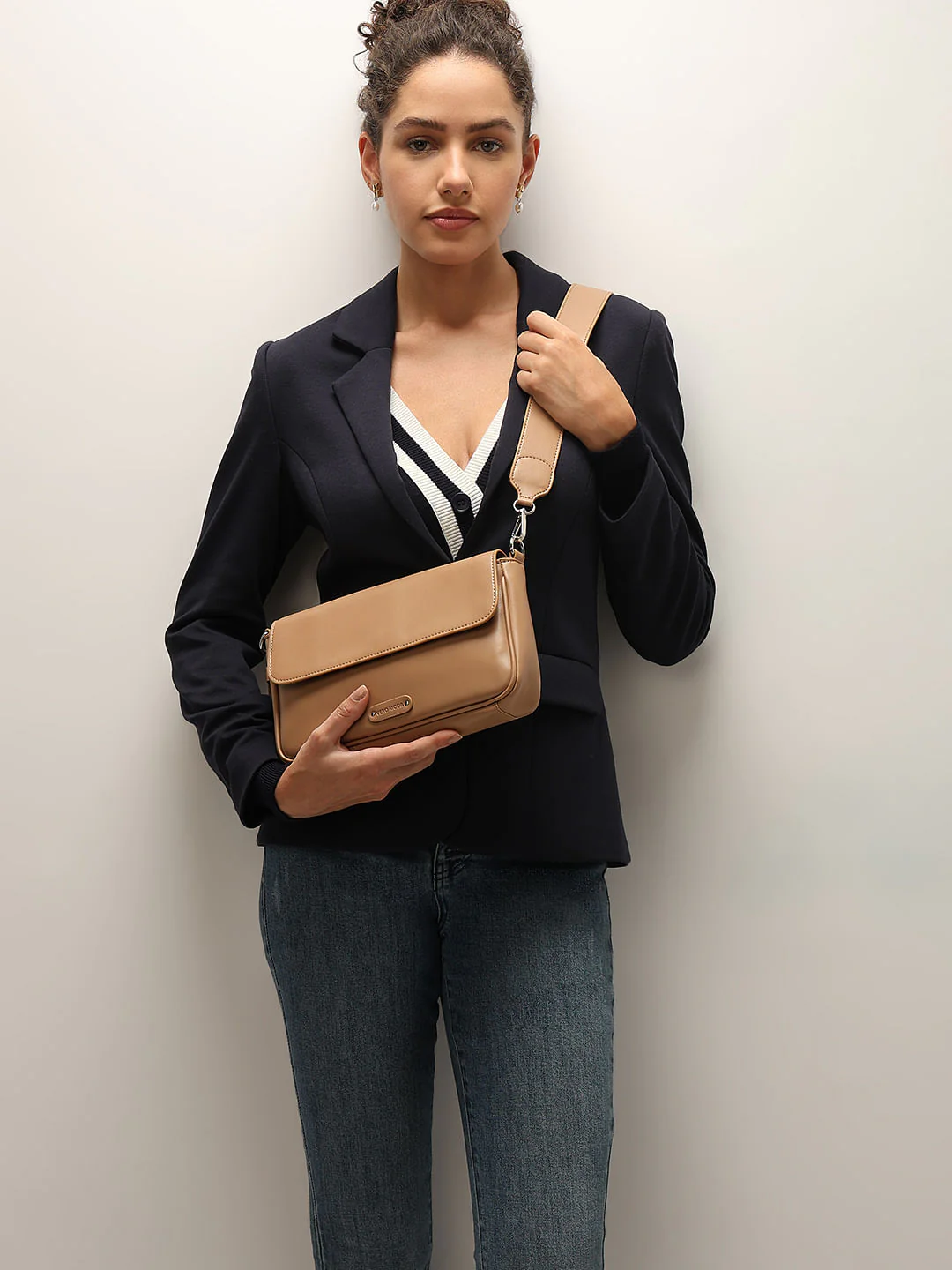 Light Brown Sling Bag