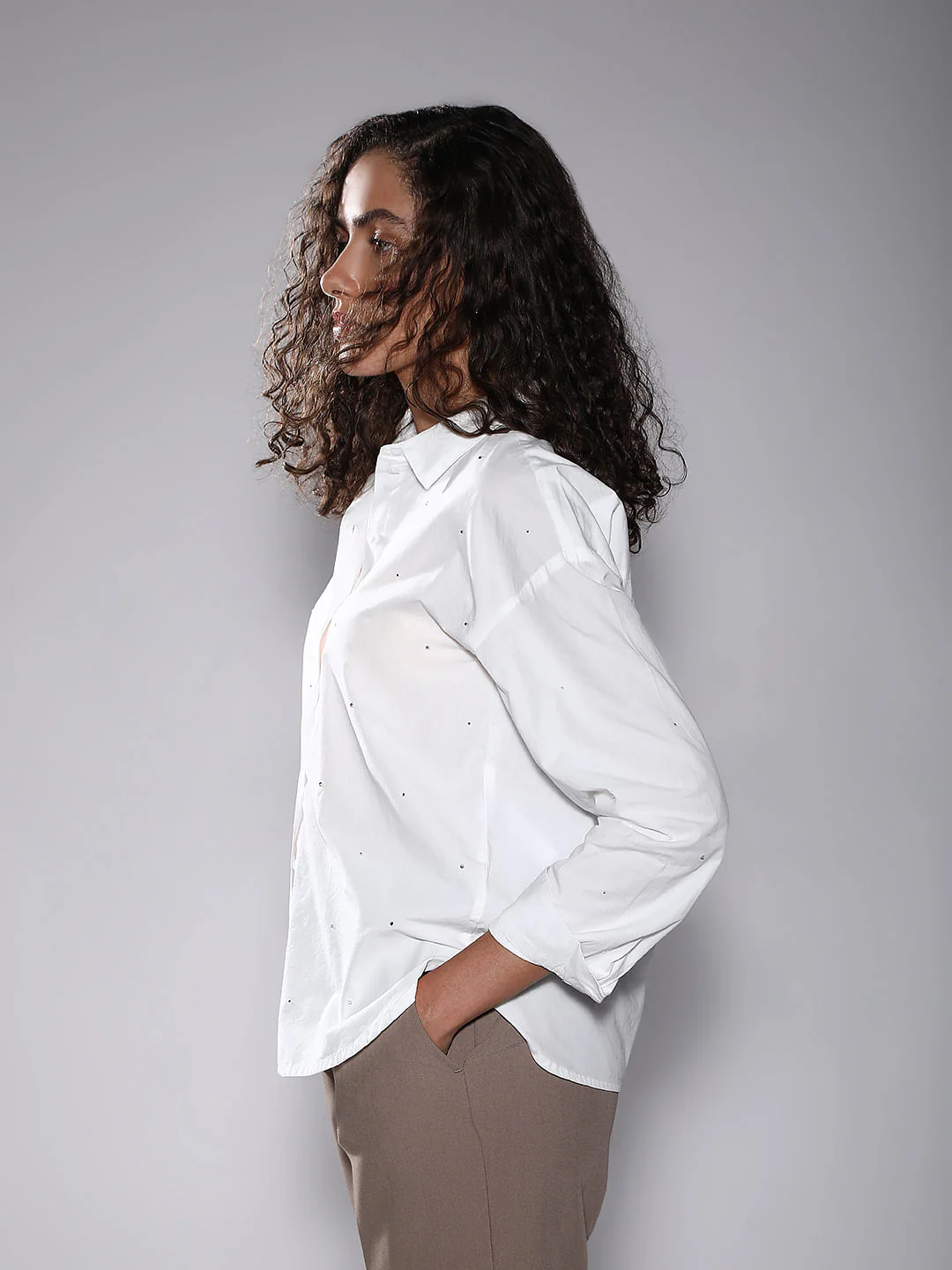 White Cotton Shirt