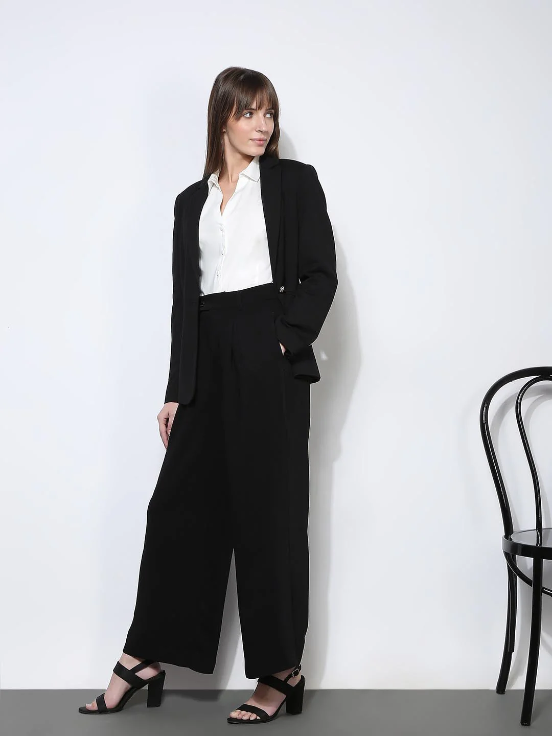 Vero Moda Black High Rise Pants